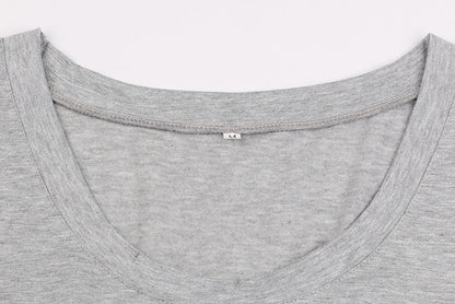 2023 nowy długi kombinezon z okrągłym dekoltem i krótkimi rękawami