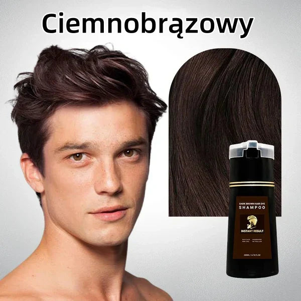 Szampon do włosów z natychmiastowym efektem koloryzacji - Broda i włosy