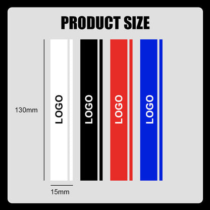 Naklejki samochodowe do dekoracji maski (2 arkusze)