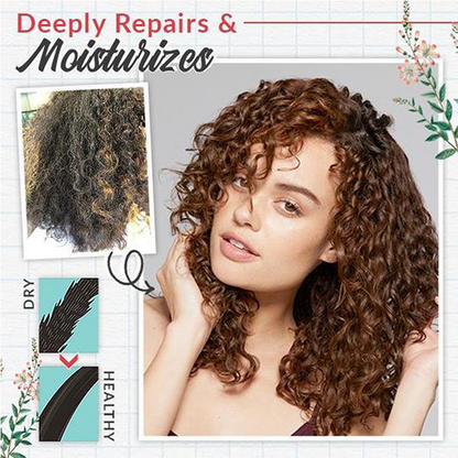 Zestaw do stylizacji włosów kręconych z elastyną(2 butelki)-TAB