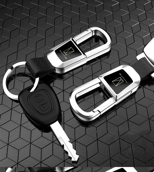 🎉High-end Genuine Leather Car Keychain