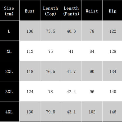 【L-4XL】🌸Komplet dwuczęściowy bez rękawów z nadrukiem i dekoltem w serek