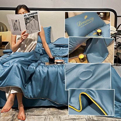 Letnia kołdra z jedwabiu lodowego