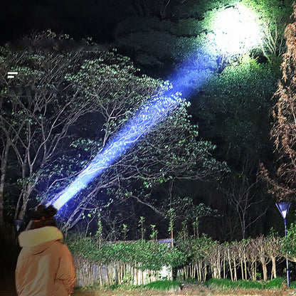 Superjasna, akumulatorowa, mocna latarka czołowa