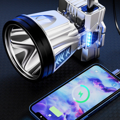 Superjasna, akumulatorowa, mocna latarka czołowa