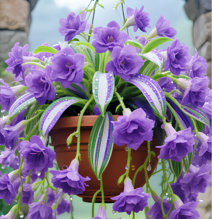 🌼 Pachnące złote cebulki olbrzymich roślin pająkowatych