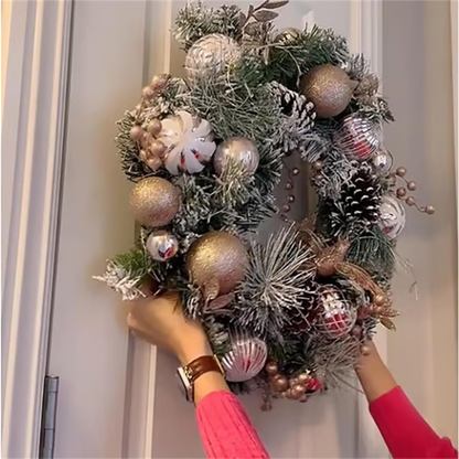 🏠Hak z przyssawką ze stali nierdzewnej do wieńców bożonarodzeniowych