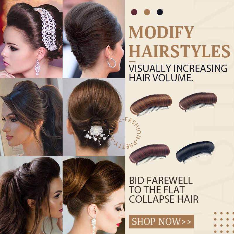 ✨Niewidoczna, puszysta podkładka do włosów