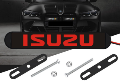 Gorąca wyprzedaż ✨50% zniżki ✨Stylowa, klimatyczna lampa LED z logo na środkową osłonę chłodnicy samochodu