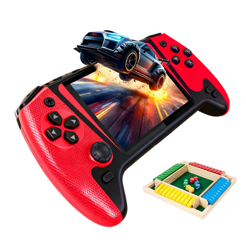 🎮 Przenośna, klasyczna konsola do gier z dużym ekranem