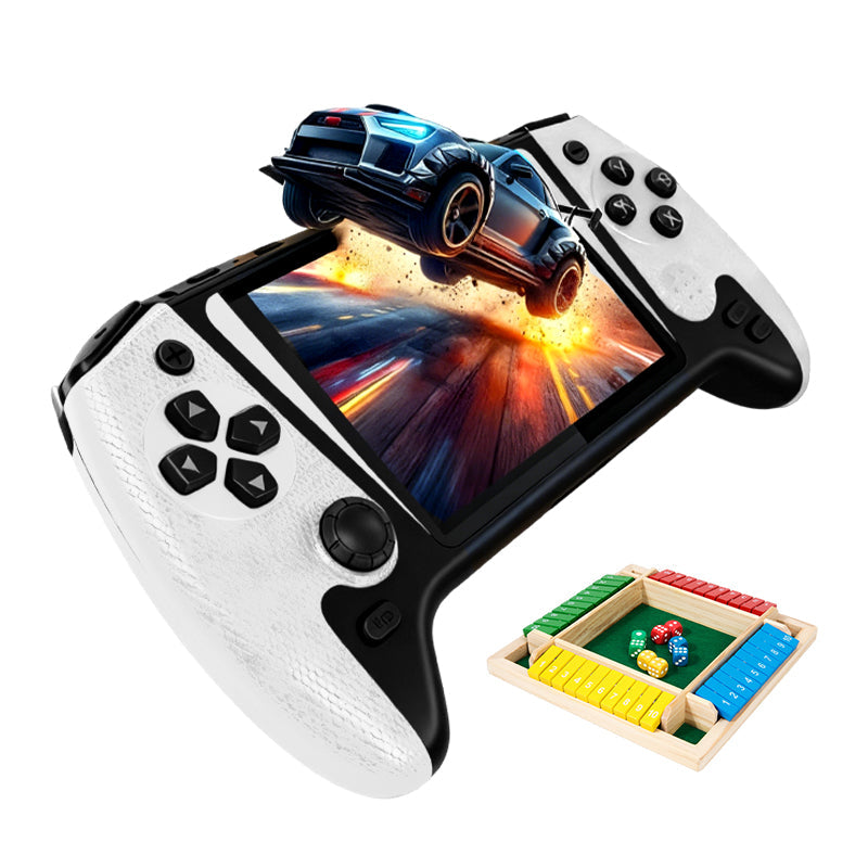 🎮 Przenośna, klasyczna konsola do gier z dużym ekranem