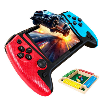 🎮 Przenośna, klasyczna konsola do gier z dużym ekranem