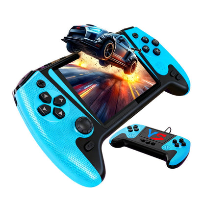 🎮 Przenośna, klasyczna konsola do gier z dużym ekranem