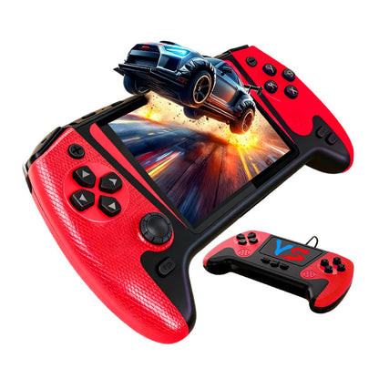 🎮 Przenośna, klasyczna konsola do gier z dużym ekranem