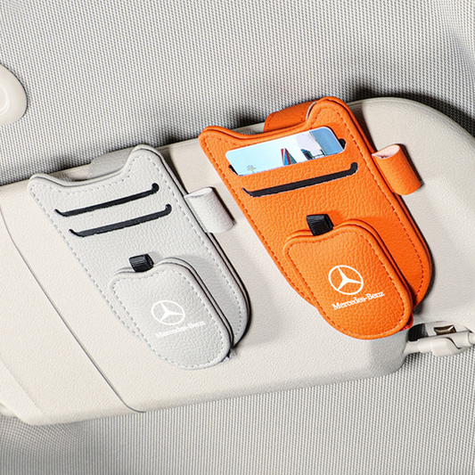 Uchwyt na okulary przeciwsłoneczne do samochodu – łatwy dostęp, oszczędność miejsca, wielofunkcyjny klips