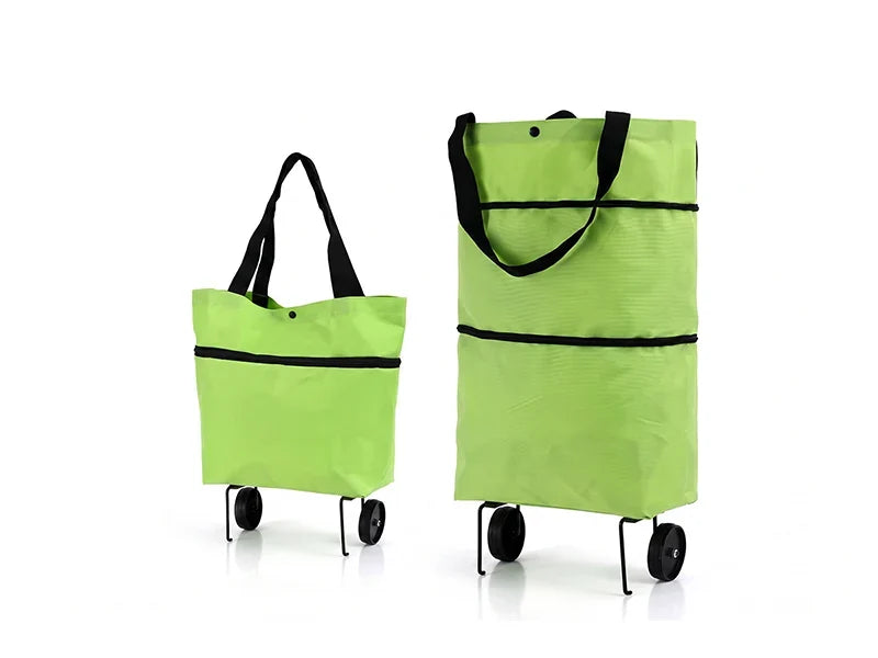 🛍️✨ Torba na zakupy z możliwością przekształcenia - chowane kółka, udźwig 20 kg, rozszerzalna dzięki zamkowi błyskawicznemu!