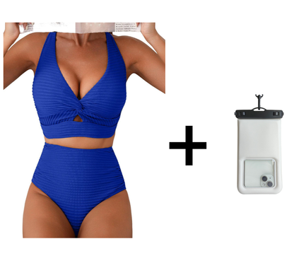 👙Komplet bikini z wysokim stanem