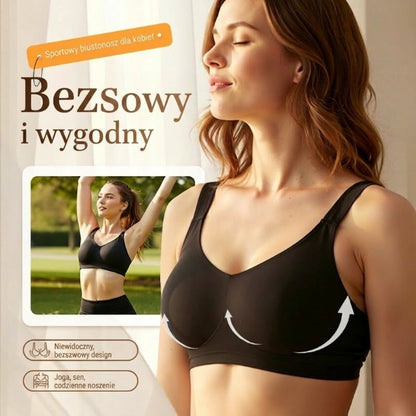 ✨1+1 gratis! Wygodny, bezszwowy biustonosz sportowy