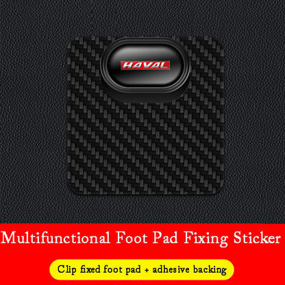 🎉HOT SALE 🎉Multifunctional Carbon Fiber Car Mat Fixing Buckle✨8 Pcs✨