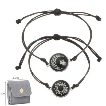 Słońce i Księżyc – Jedna Dusza. 💞 Bransoletki Dla Par, Które Łączą Pomimo Odległości.