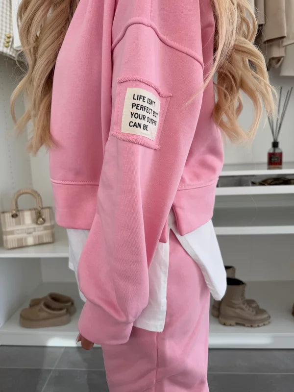 Bawełniany wygodny dwuczęściowy garnitur