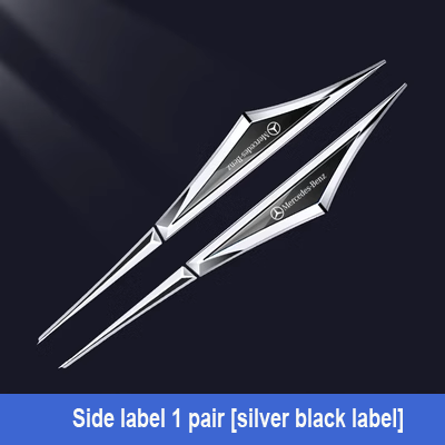 Kreatywne galwanizowane metalowe naklejki samochodowe✨2 szt.✨