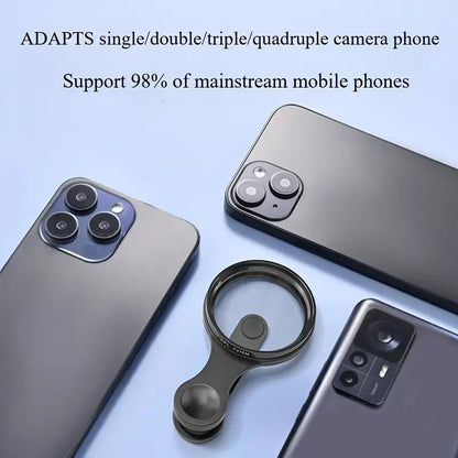 Filtr Heysliy 52mm CPL do telefonu z klipsem