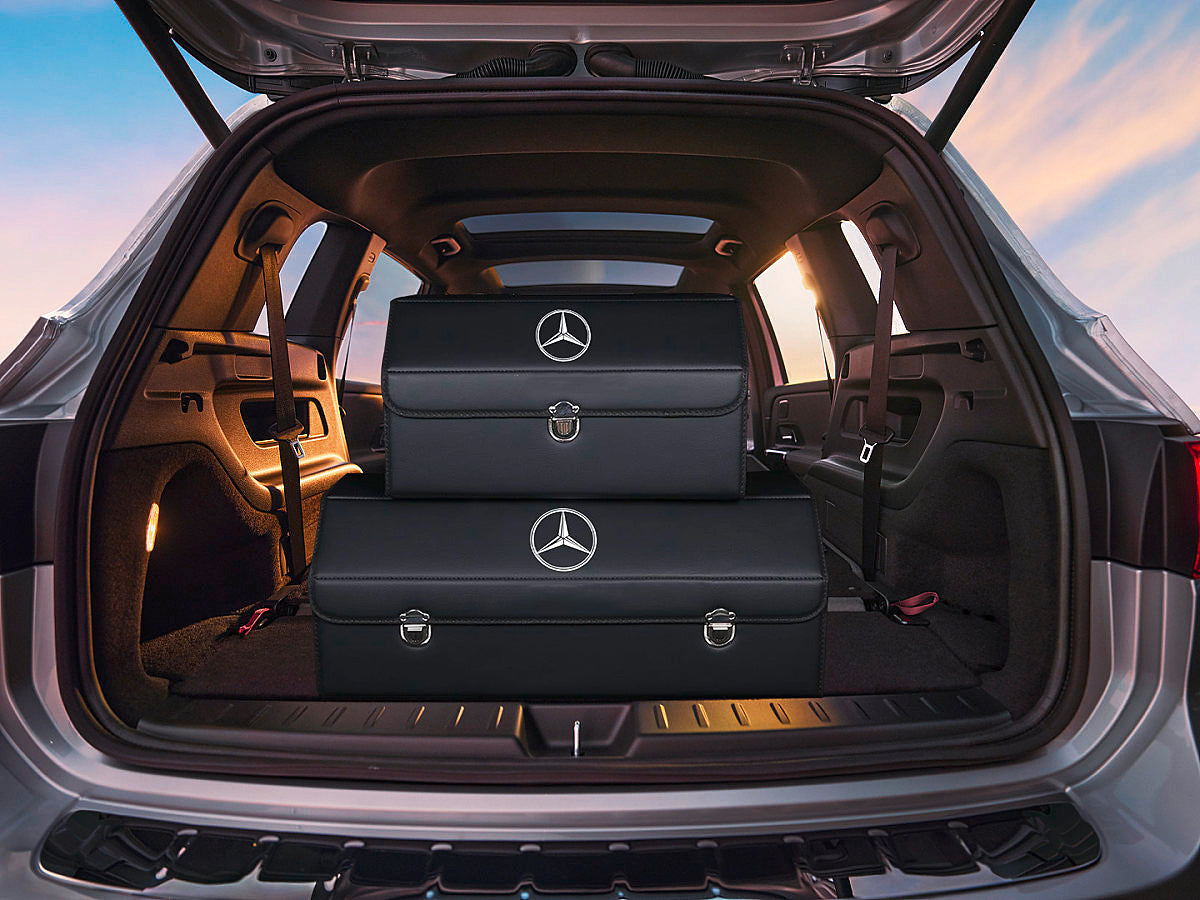 Skórzany schowek do bagażnika samochodowego