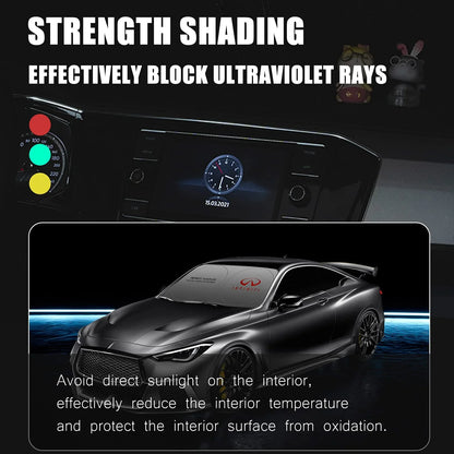 Osłona przeciwsłoneczna do samochodu, osłona termiczna przedniej szyby