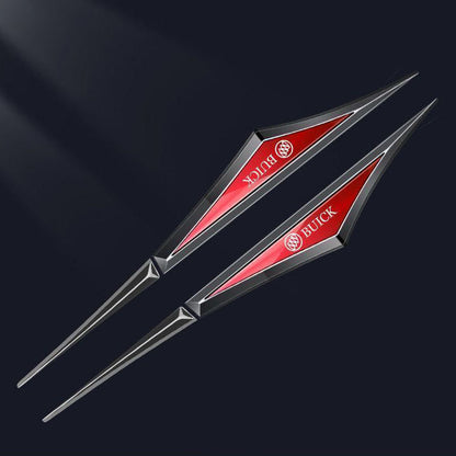 Kreatywne galwanizowane metalowe naklejki samochodowe✨2 szt.✨