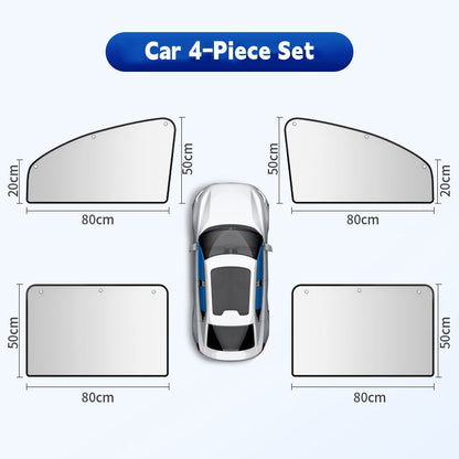 Osłona przeciwsłoneczna na szybę samochodową (uniwersalna do wszystkich modeli pojazdów)