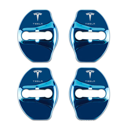 Gorąca wyprzedaż ✨50% zniżki ✨Osłona ochronna zamka drzwi samochodowych ze stali nierdzewnej, antykorozyjna🔥4 szt.🔥