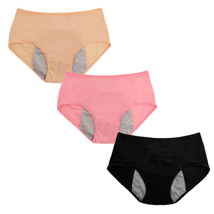 ✨2+1 free✨Nowe 2024 majtki z wysokim stanem odporne na przeciekanie