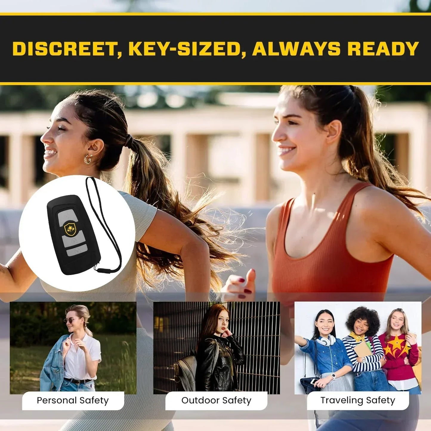 🔥 Ostrzeżenie dotyczące bezpieczeństwa na rok 2025⚡️ VOLTIC V77 3 w 1 – paralizator, latarka i alarm w breloku samochodowym