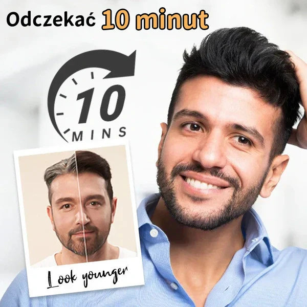 Szampon do włosów z natychmiastowym efektem koloryzacji - Broda i włosy