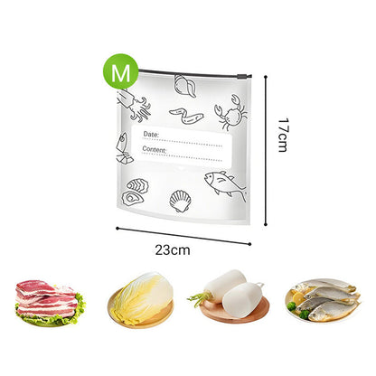 🔥Kup 10, a 20 dostaniesz gratis🔥✨Wielokrotnego użytku woreczki do przechowywania z aluminiową folią