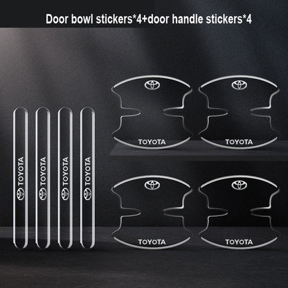 Zagęszczony klej do drzwi samochodowych z logo ✨8 szt.✨