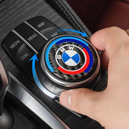 Naklejka dekoracyjna na gałkę multimedialną BMW