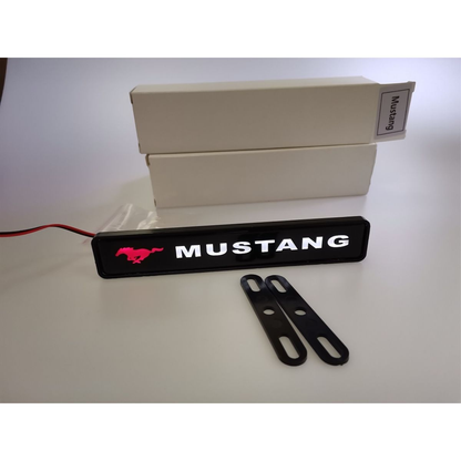 Gorąca wyprzedaż ✨50% zniżki ✨Stylowa, klimatyczna lampa LED z logo na środkową osłonę chłodnicy samochodu