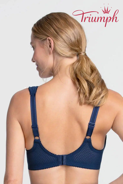 💖Triumph® Zestaw 3 sztuk ✨Wygodny bawełniany biustonosz w groszki