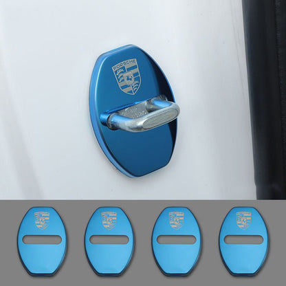 Gorąca wyprzedaż ✨50% zniżki ✨Osłona ochronna zamka drzwi samochodowych ze stali nierdzewnej, antykorozyjna🔥4 szt.🔥