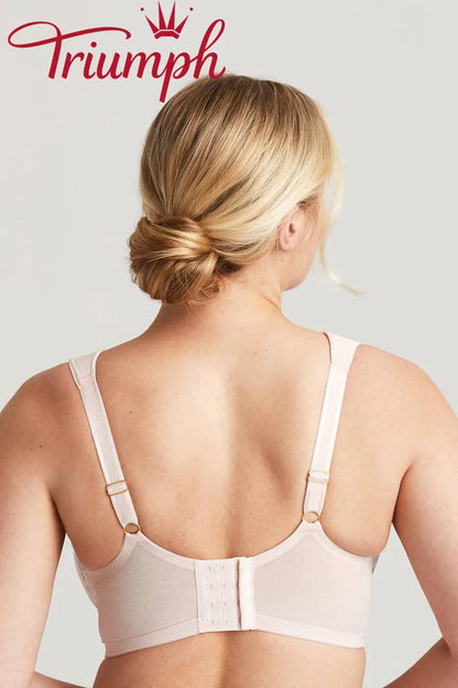 Triumph - 3 szt. (75A-120H) 💝- Romantyczny podwójny biustonosz z haftem