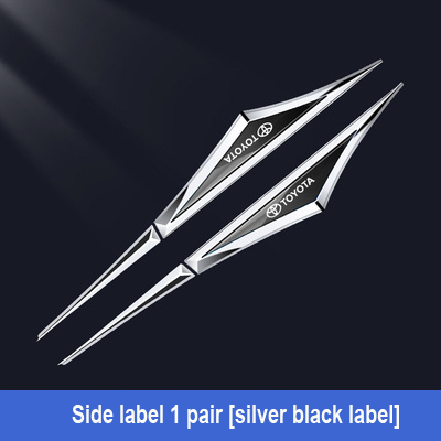 Kreatywne galwanizowane metalowe naklejki samochodowe✨2 szt.✨