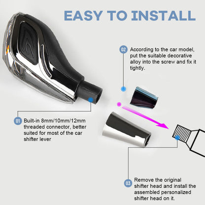 Kryształowa gałka dźwigni zmiany biegów