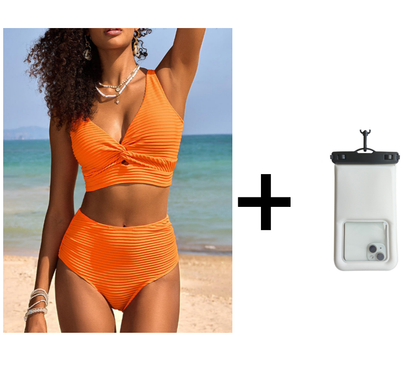 👙Komplet bikini z wysokim stanem