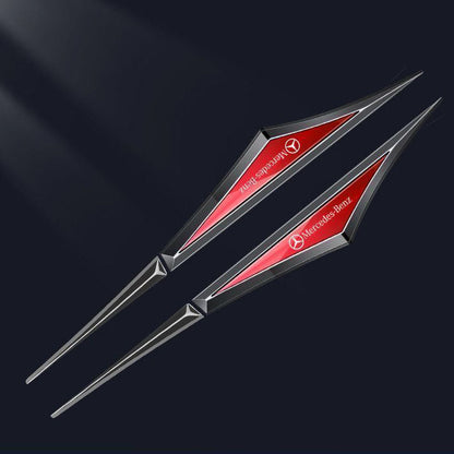 Kreatywne galwanizowane metalowe naklejki samochodowe✨2 szt.✨