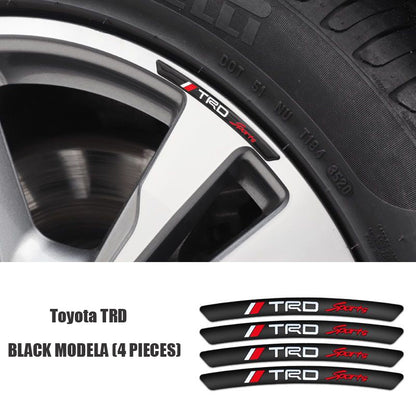 Gorąca wyprzedaż ✨50% zniżki ✨Naklejka 3D na felgę metalową z motywem osobowości (4 szt.)