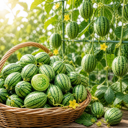 🍉Wyhoduj w domu miniaturowe nasiona arbuza — urocze, orzeźwiające i łatwe w uprawie!