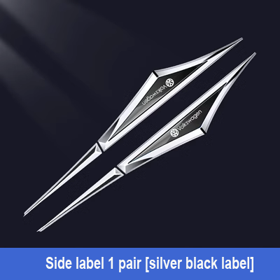 Kreatywne galwanizowane metalowe naklejki samochodowe✨2 szt.✨