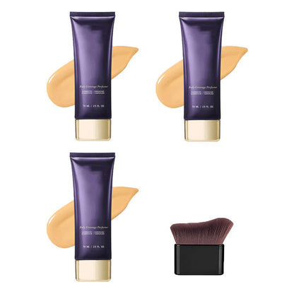 🔥 Ostatni dzień promocji, zdobądź pędzel za darmo! ! 💥 Wodoodporny, lekki podkład o idealnym kryciu